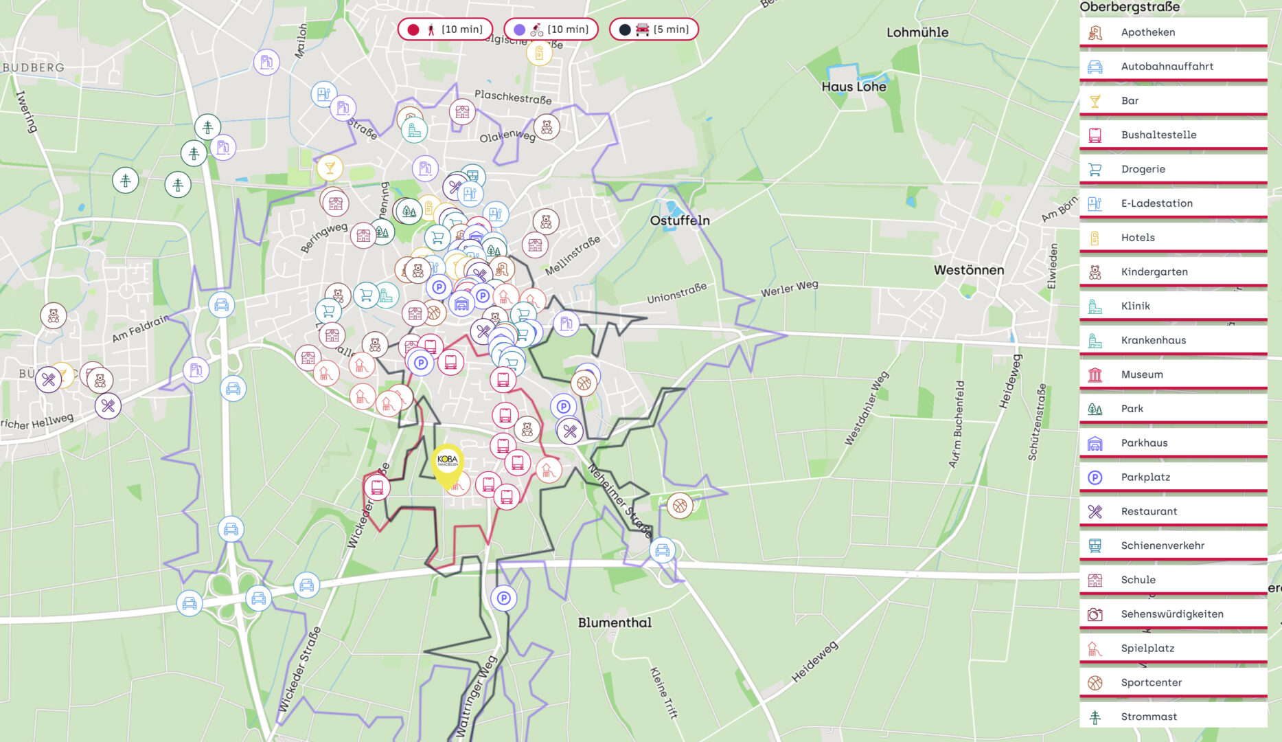 Lageplan 2 - Mikrolage