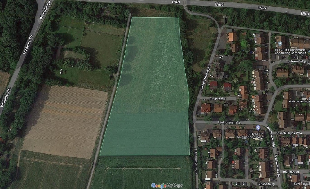 Werl-Süd II - google my maps 120%