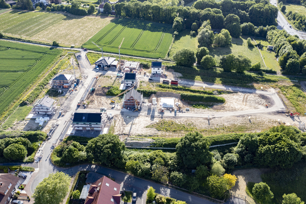Baugebiet Werl Süd II im Mai 2025