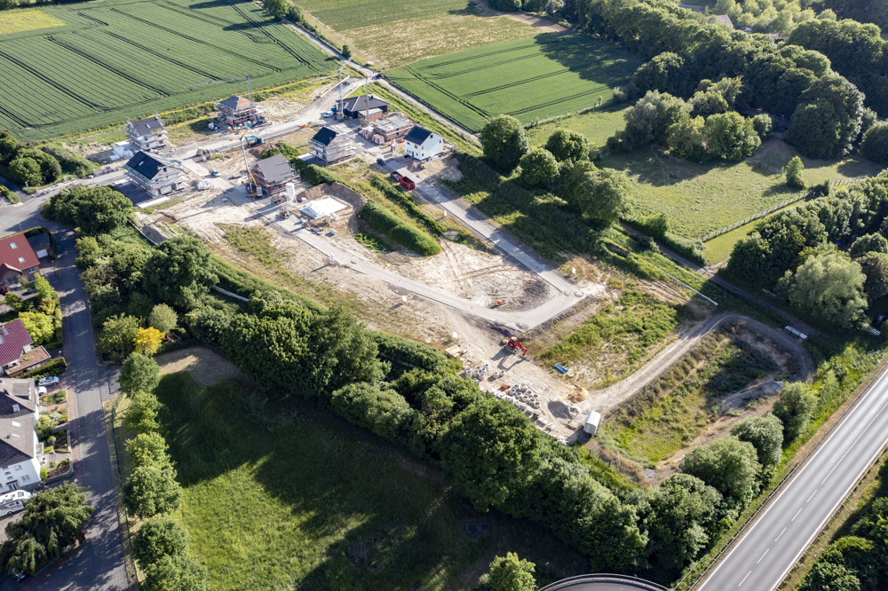 Baugebiet Werl Süd II im Mai 2025