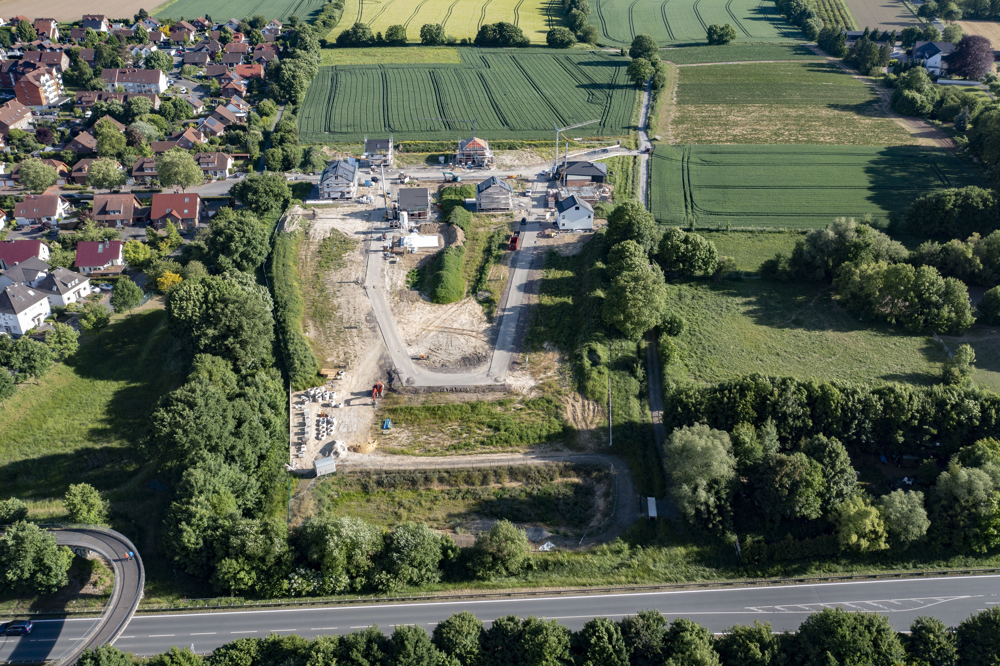 Baugebiet Werl Süd II im Mai 2025