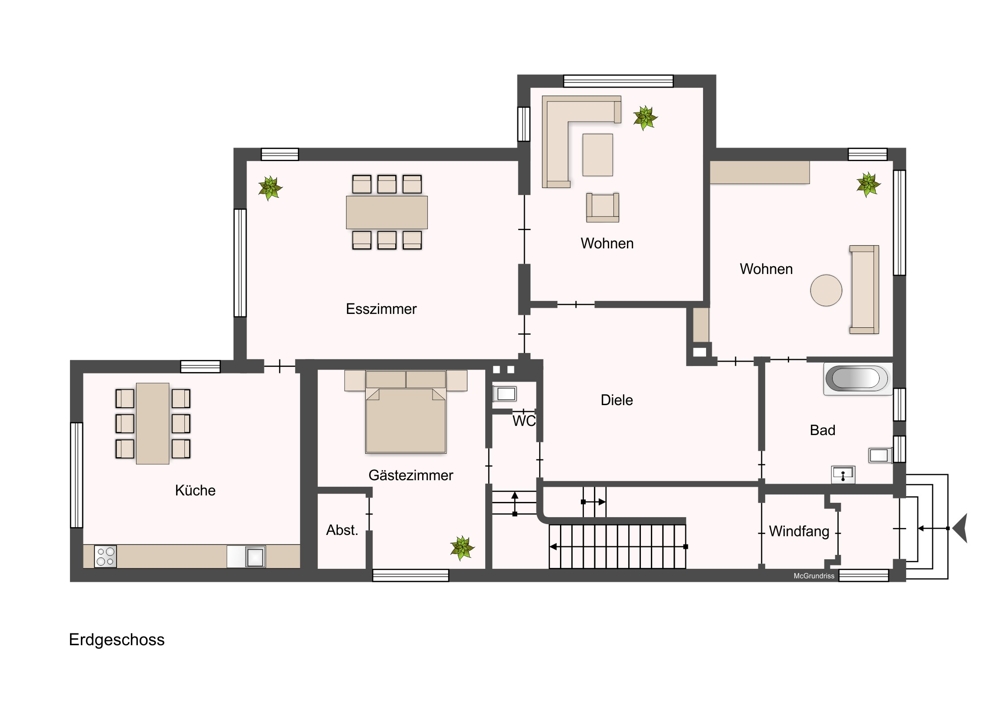 Grundriss EG