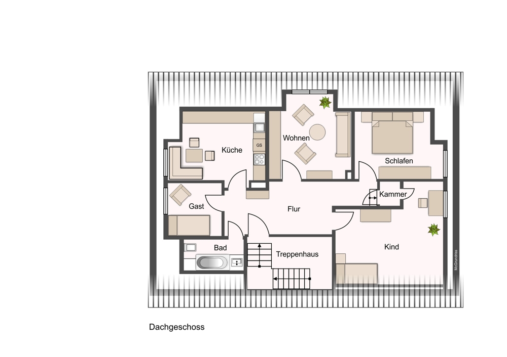 Grundriss DG